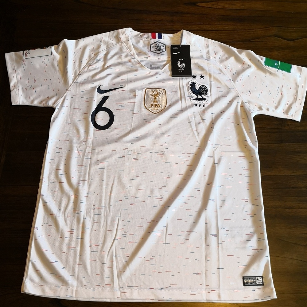 Soccer Jersey France Away Size M
